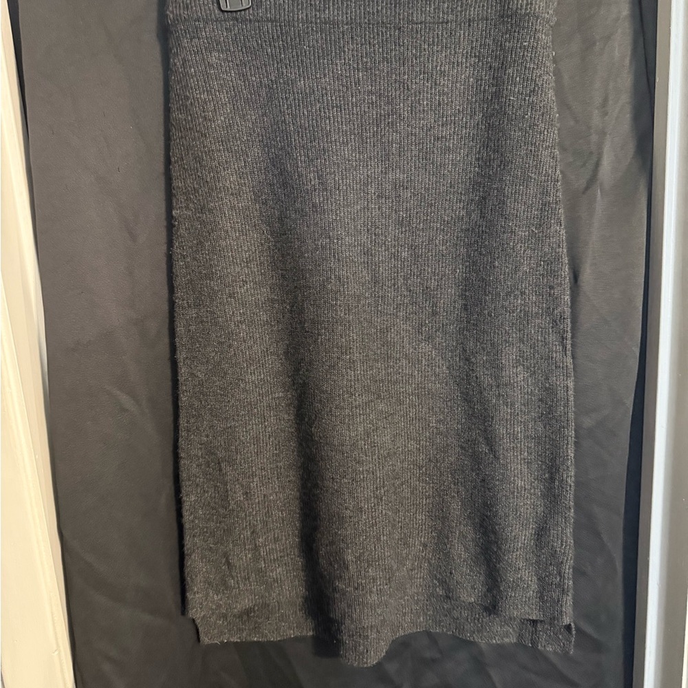 Madewell Charcoal Pencil Skirt